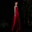 Modest / Simple Burgundy Satin Dancing Prom Dresses 2021 A-Line / Princess Strapless Sleeveless Floor-Length / Long Ruffle Backless Formal Dresses