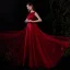 Fashion Burgundy Satin Dancing Prom Dresses 2021 A-Line / Princess Square Neckline Sleeveless Beading Sash Floor-Length / Long Ruffle Backless Formal Dresses