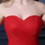 Vintage / Retro Quinceañera Red Wedding Dresses 2021 Ball Gown Sweetheart Sleeveless Backless Rhinestone Sash Sweep Train Ruffle