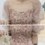 Victorian Style Blushing Pink Dancing Prom Dresses 2021 A-Line / Princess Square Neckline Puffy Short Sleeve Beading Sequins Floor-Length / Long Ruffle Backless Formal Dresses
