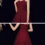 Bling Bling Burgundy Dancing Prom Dresses 2021 A-Line / Princess Spaghetti Straps Sleeveless Beading Floor-Length / Long Ruffle Backless Formal Dresses