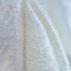 Luxury / Gorgeous White Satin Winter See-through Bridal Wedding Dresses 2021 Ball Gown Scoop Neck Long Sleeve Appliques Lace Beading Pearl Chapel Train
