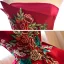 Vintage / Retro Royal Blue Satin Dancing Prom Dresses 2021 Ball Gown Strapless Sleeveless Appliques Embroidered Floor-Length / Long Ruffle Backless Formal Dresses