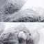Élégant Gris Robe De Bal 2021 Princesse De l'épaule Manches Courtes Appliques Paillettes Perlage Glitter Tulle Train De Balayage Volants Dos Nu Robe De Ceremonie