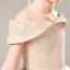 High-end Sage Green Birthday Flower Girl Dresses 2021 A-Line / Princess Off-The-Shoulder Short Sleeve Backless Glitter Tulle Floor-Length / Long Cascading Ruffles
