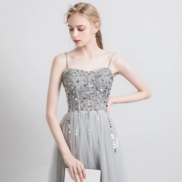 above ankle length dresses A-Line Ankle Length Satin Mother Bride Dress COCOMELODY CM0332, M-Ink Blue main image 0