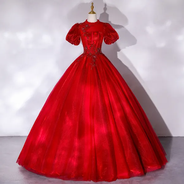 Red Victorian Dresses