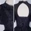 Victorian Style Black Dancing Prom Dresses 2021 Ball Gown High Neck Puffy Short Sleeve Beading Floor-Length / Long Ruffle Backless Formal Dresses