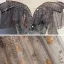 Bling Bling Grau Durchsichtige Ballkleider 2021 A Linie Off Shoulder Kurze Ärmel Perlenstickerei Pailletten Glanz Tülle Sweep / Pinsel Zug Rüschen Rückenfreies Festliche Kleider