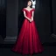 Bling Bling Océan Bleu Transparentes Dansant Robe De Bal 2021 Princesse De l'épaule Manches Courtes Perlage Paillettes Glitter Tulle Longue Volants Dos Nu Robe De Ceremonie