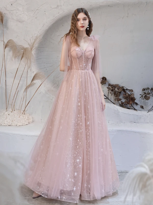 formal dresses with back covered Backless Long Formal Dress with Long Cape Sleeves Dark Turquoise / Small main image 1