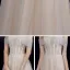 Elegant Champagne Grey Dancing Prom Dresses 2021 A-Line / Princess Off-The-Shoulder Short Sleeve Beading Glitter Tulle Floor-Length / Long Ruffle Backless Formal Dresses