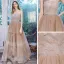 Flotte Brun Dancing Gallakjoler 2021 Prinsesse Spaghetti Straps Ærmeløs Beading Glitter Tulle Lange Cascading Flæser Halterneck Kjoler