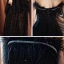 Fashion Black Summer Prom Dresses 2021 A-Line / Princess Strapless Sleeveless Feather Rhinestone Beading Pearl Glitter Tulle Floor-Length / Long Ruffle Backless Formal Dresses
