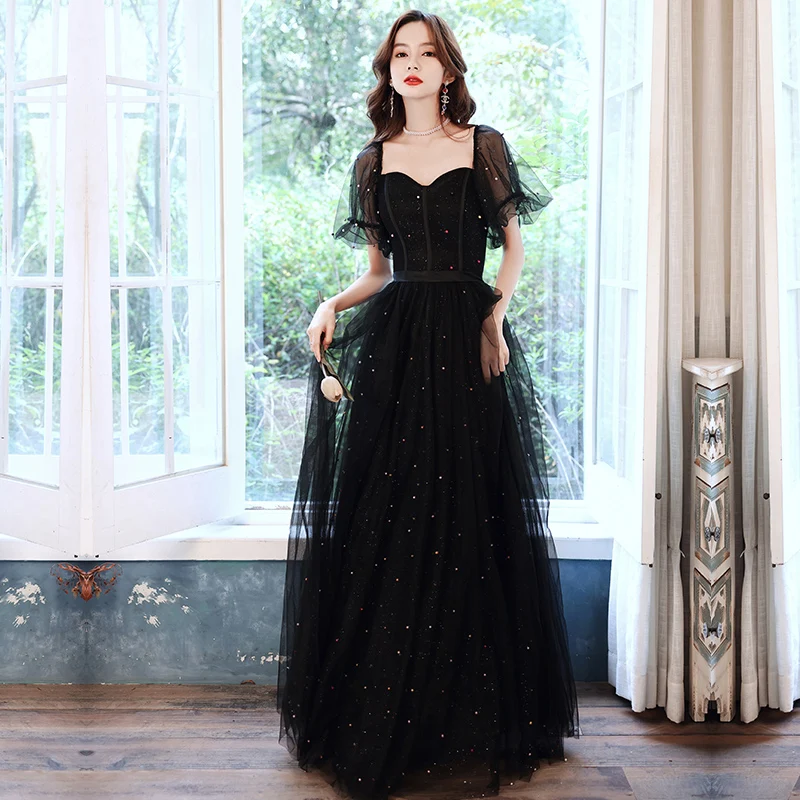green emerald velvet dress Vintage Victorian Style Lace Collar Dress L I Retro Fairy main image 1
