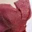 Chic / Beautiful Burgundy Dancing Prom Dresses 2021 A-Line / Princess Off-The-Shoulder Short Sleeve Appliques Lace Beading Glitter Polyester Floor-Length / Long Ruffle Backless Formal Dresses
