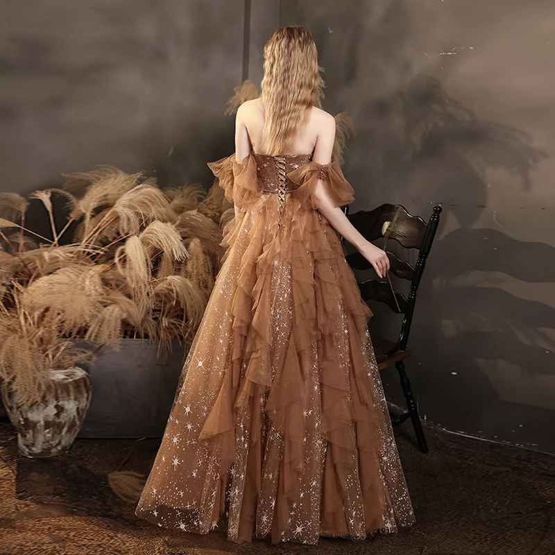 princess polly baby blue dress ZAPAKA Women Olive Long Mother of the Bride Dress A-Line Off the Shoulder  Ruched Satin Evening Dress main image 0
