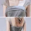 Bling Bling Grey Dancing Prom Dresses 2021 A-Line / Princess Strapless Sleeveless Beading Glitter Tulle Floor-Length / Long Ruffle Backless Formal Dresses