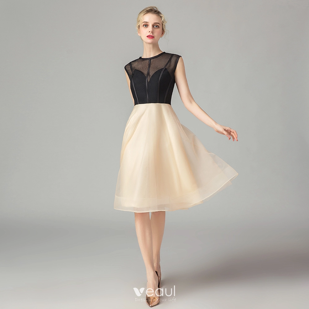 Two tone cocktail dress cheap