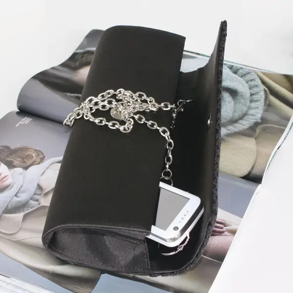 Modern / Fashion Yellow Clutch Bags Handmade  Velour Wedding Cocktail Party Evening Party Accessories 2019