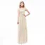 Enkel Rød Chiffon Selskapskjoler 2018 Empire Kjæreste Uten Ermer Rhinestone Sash Lange Buste Ryggløse Formelle Kjoler
