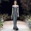 Chic / Belle Argenté Noire Robe De Soirée 2020 Trompette / Sirène De l'épaule Manches Courtes Glitter Polyester Détachable Train De Balayage Dos Nu Robe De Ceremonie