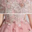 Flower Fairy Pearl Pink See-through Birthday Flower Girl Dresses 2020 Ball Gown Scoop Neck Sleeveless Appliques Flower Beading Pearl Watteau Train Ruffle