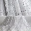 Élégant Gris Anniversaire Robe Ceremonie Fille 2020 Robe Boule Transparentes Col Haut Sans Manches Appliques Paillettes Perlage Train De Balayage Volants