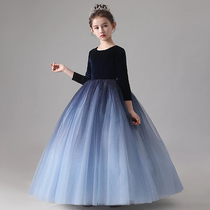 navy blue dress for baby girl Flower Girl Dresses | Flower Girl Trends main image 0