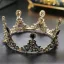 Vintage / Originale Coloré Faux Diamant Tiare 2020 Doré Alliage Accessoire Cheveux Mariage