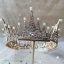 Fine Sølv Tiara Har Tilbehor 2020 Metall Perle Rhinestone Bryllup Tilbehør