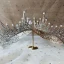 Fine Sølv Tiara Har Tilbehor 2020 Metall Perle Rhinestone Bryllup Tilbehør