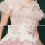 Elegant Candy Pink Birthday Flower Girl Dresses 2020 A-Line / Princess Scoop Neck Short Sleeve Flower Appliques Lace Beading Pearl Floor-Length / Long Ruffle