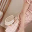 Simple Champagne Soie Forme de coeur Pochette 2020