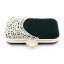 Élégant Vert Foncé Carrés Pochette 2020 Métal Faux Diamant