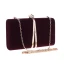 Vintage / Originale Bordeaux Velour Carrés Pochette 2020