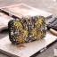 Chic / Beautiful Black Square Clutch Bags 2020 Metal Gold Embroidered Beading Pearl