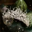 Elegant Sølv Beading Rhinestone Tiara 2020 Metall Har Tilbehor Bryllup