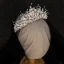 Elegant Sølv Beading Rhinestone Tiara 2020 Metall Har Tilbehor Bryllup