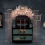 Chinese style Rose Gold Bridal Jewelry 2020 Alloy Leaf Pearl Tassel Earrings Tiara Wedding Accessories