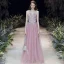 Blomsterfe Rødmende Rosa Selskapskjoler 2020 Prinsesse Kjæreste Uten Ermer Blomst Appliques Blonder Beading Lange Buste Ryggløse Formelle Kjoler
