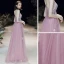 Blomsterfe Rødmende Rosa Selskapskjoler 2020 Prinsesse Kjæreste Uten Ermer Blomst Appliques Blonder Beading Lange Buste Ryggløse Formelle Kjoler