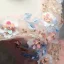 Chic / Beautiful Quinceañera Pearl Pink Prom Dresses 2020 Ball Gown Off-The-Shoulder Short Sleeve Backless Appliques Lace Sequins Beading Floor-Length / Long Ruffle Formal Dresses
