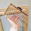 Fashion Gold Pierced Metal Square Clutch Bags 2020