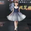Starry Sky Navy Blue Birthday Flower Girl Dresses 2023 Ball Gown Scoop Neck Sleeveless Star Sequins Short Ruffle