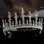 Klassisk Gull Rhinestone Har Tilbehor 2020 Metall Tiara Bryllup Tilbehør
