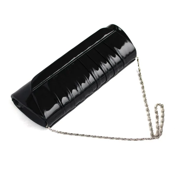 Affordable Black Clutch Bags Striped PU Cocktail Party Evening Party Accessories 2019