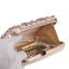 Chic / Beautiful Silver Square Clutch Bags 2020 Metal Beading Pearl Rhinestone