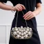 Chic / Belle Champagne Carrés Pochette 2020 Métal Perlage Faux Diamant