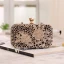 Chic / Beautiful Champagne Beading Rhinestone Square Clutch Bags 2020